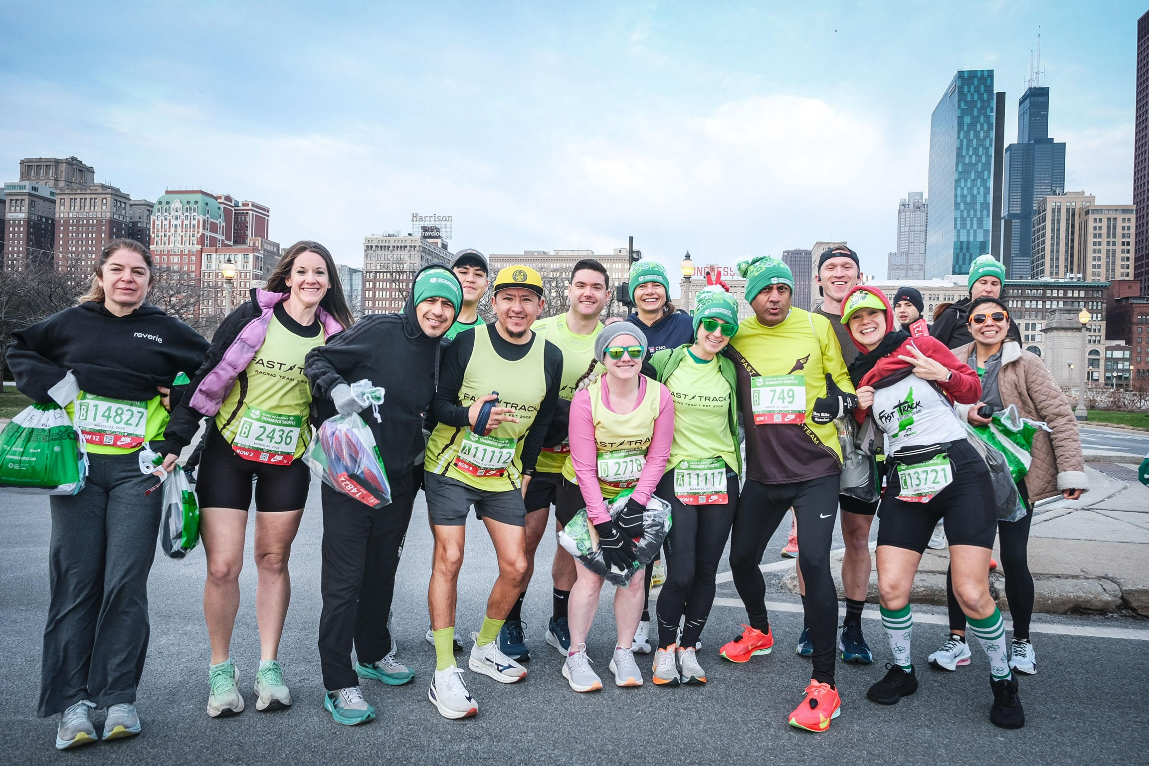 Fast Track Racing Team member having fun!